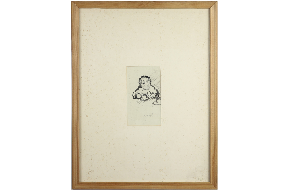 nine 20th Cent. Belgian drawings - with the monogram of Maurice Dupuis || DUPUIS MAURICE, - Image 11 of 11