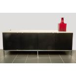 sixties' Florence Knoll design (n° 118 dd 1961) "Knoll International" marked "Credenza" sideboard in