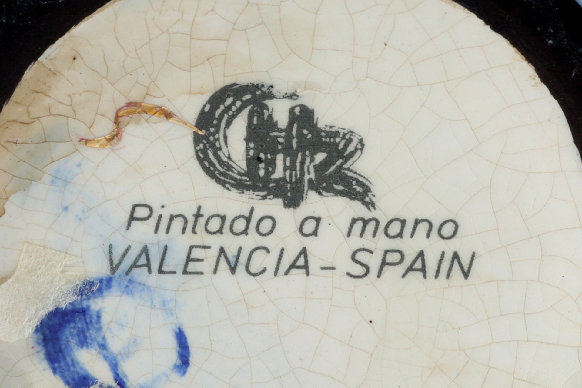 four seventies' vases Spanish ceramic from Valencia || Lot van vier vazen in Spaanse faïence van - Bild 7 aus 7