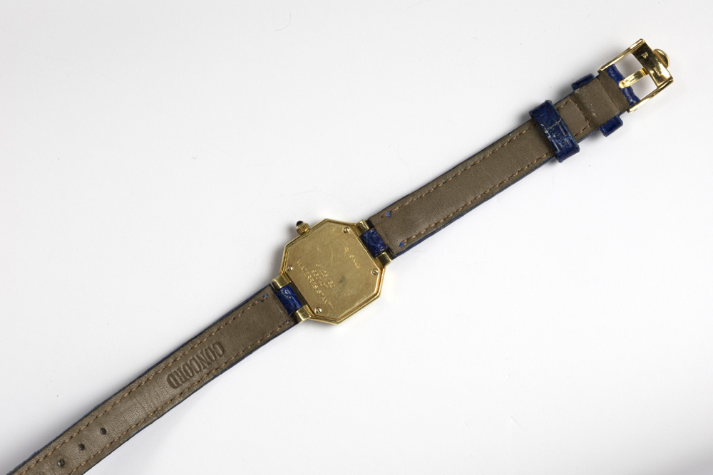 completely original Concord marked ladies' wristwatch in yellow gold (18 carat) with a face in - Image 2 of 2