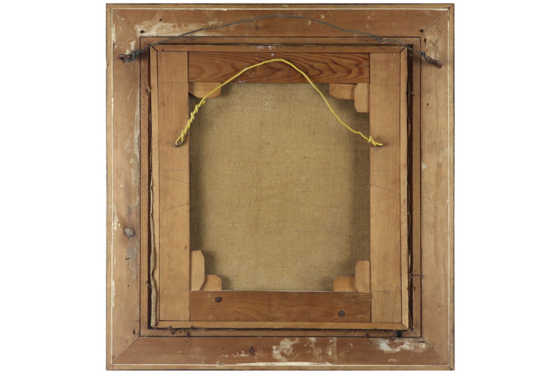 20th Cent. Belgian oil on canvas - signed Frans Van Giel || VAN GIEL FRANS (1892 - 1975) - Image 4 of 4