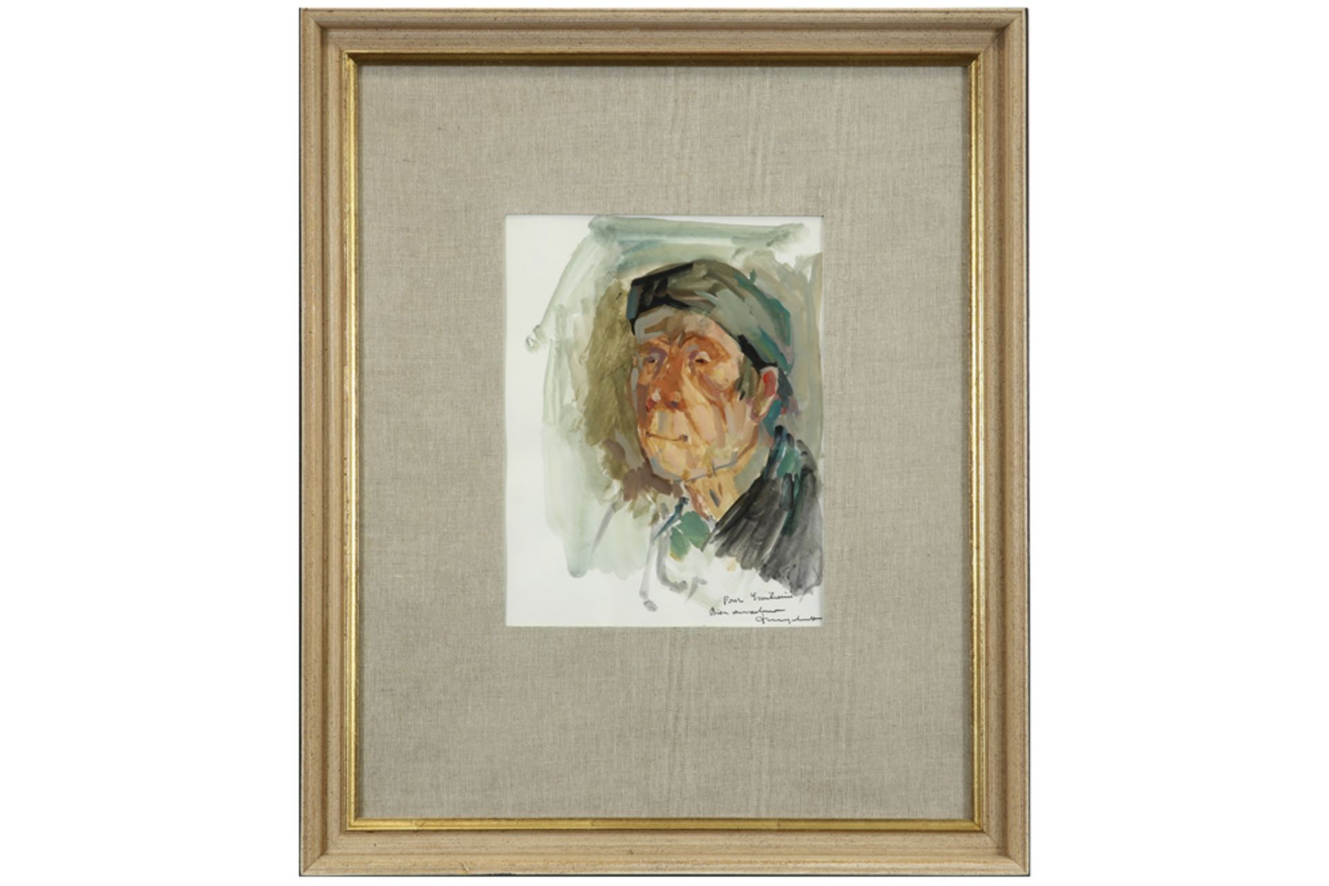 five 20th Cent. French paintings signed François Mangelatte || MANGELATTE FRANÇOIS (1920 - 2009) ( - Image 5 of 7