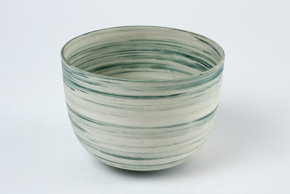 bowl in ceramic marked by Erik Baeten & Kris Nolmans || ERIK BAETEN & KRIS NOLMANS (20° - 21° - Image 2 of 4