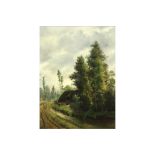 19th Cent. Belgian oil on canvas - signed Jos(eph) Van Genegen || VAN GENEGEN JOS(EPH) (1857 - 1936)