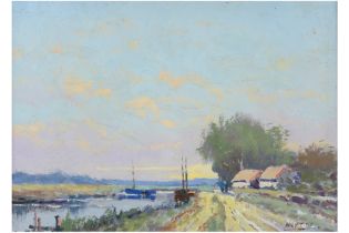 20th Cent. impressionist style oil on panel - signed Willem Heytsman || HEYTSMAN WILLEM (° 1950)