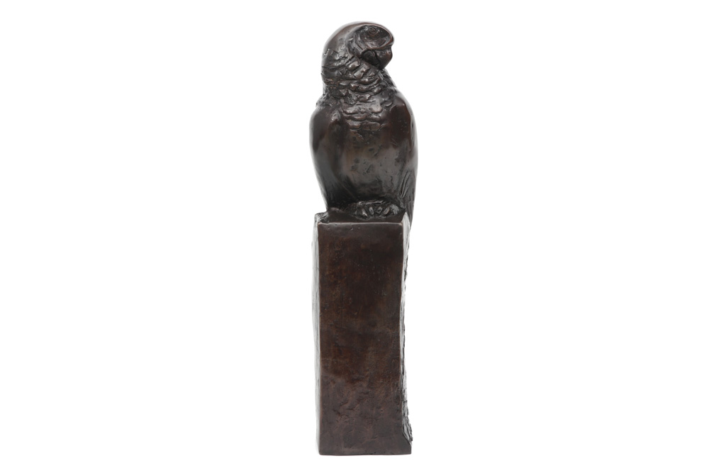 François signed Pompon "Macaw" sculpture in bronze seventies' posthumous cast by Valsuani - with - Image 2 of 5