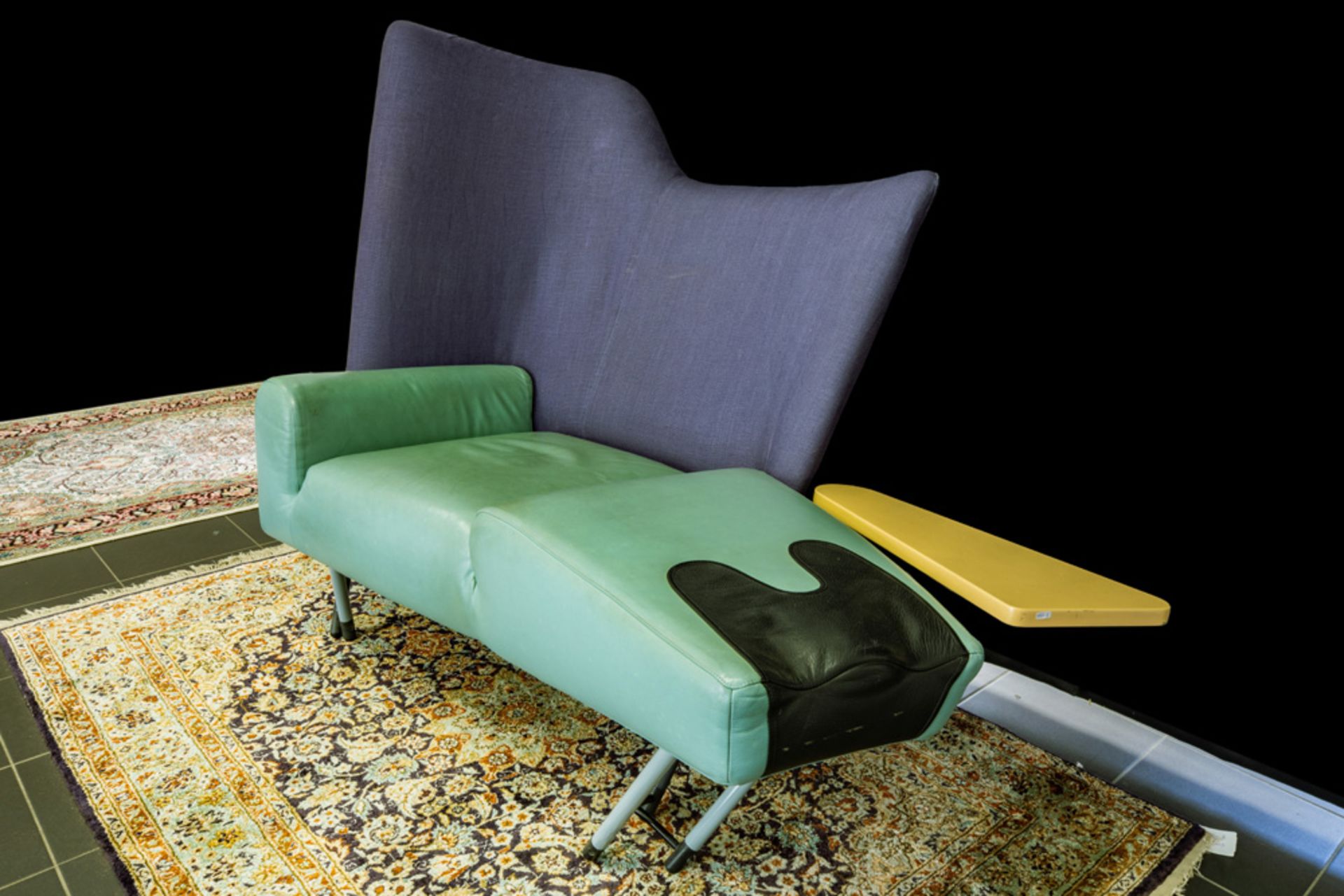 eighties' Paolo Deganello "Torso 654" design armchair, made by Cassina - marked || DEGANELLO - Image 2 of 3