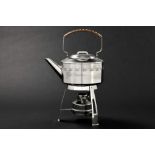 WMF marked Art Nouveau kettle on its stove || WMF Jugendstil - moortje op vuurtje in de stijl van