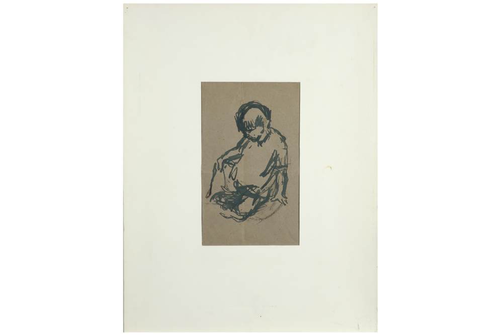 nine 20th Cent. Belgian drawings - with the monogram of Maurice Dupuis || DUPUIS MAURICE, - Image 2 of 11