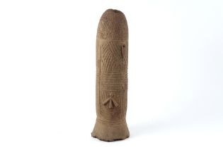 African Mali Bura Culture tomb vase in earthenware || AFRIKA - MALI - BURA CULTUUR (3° tot 13° EEUW)
