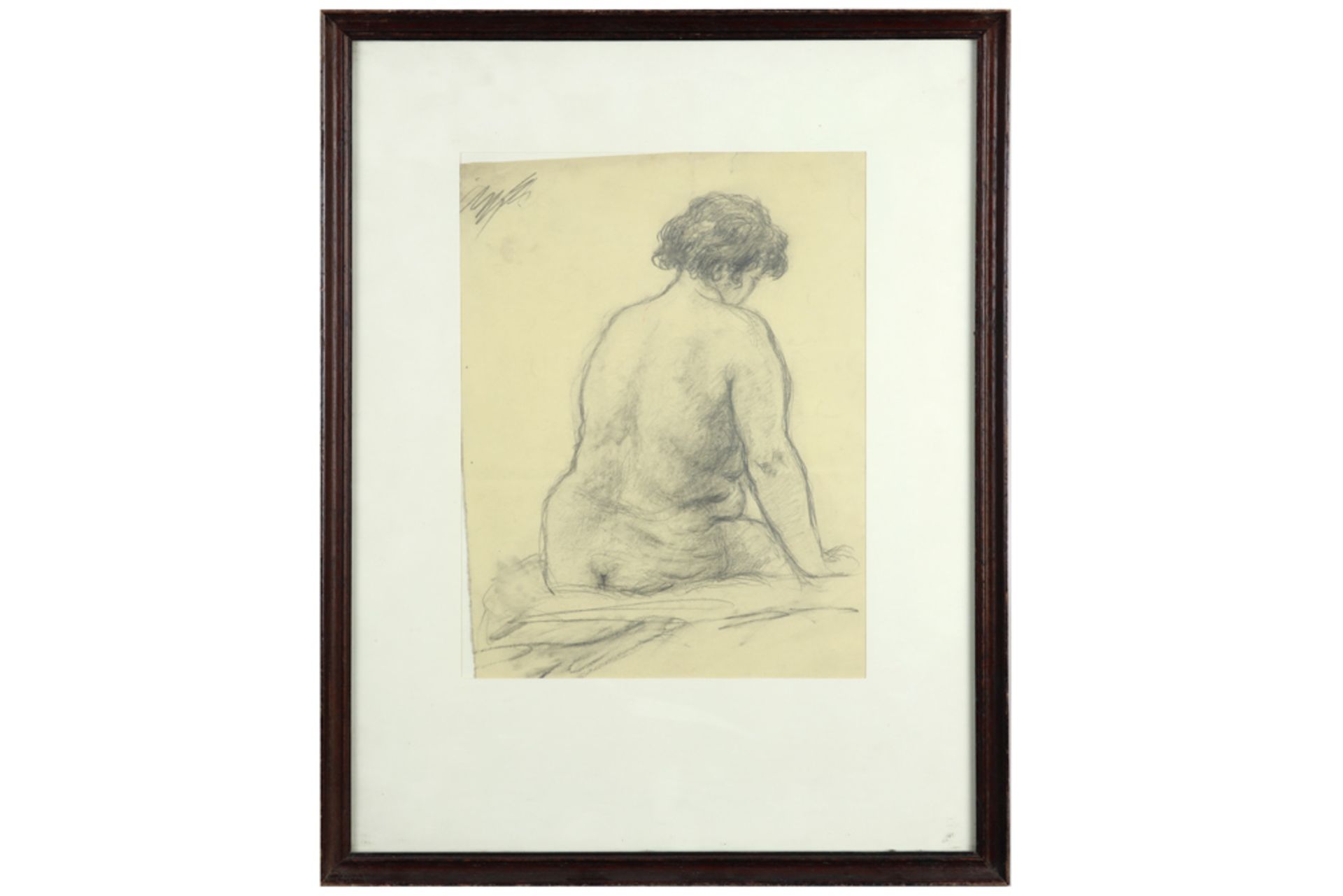 nine 20th Cent. Belgian drawings - with the monogram of Maurice Dupuis || DUPUIS MAURICE, - Bild 10 aus 11