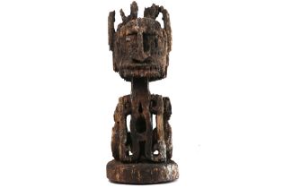 Papua New Guinean Korwar sculpture in wood || PAPOEASIE NIEUW - GUINEA / BIAK Korwar -