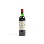 one bottle of "Château Cheval Blanc" dd 1967 || Fles "Château Cheval Blanc" van 1967