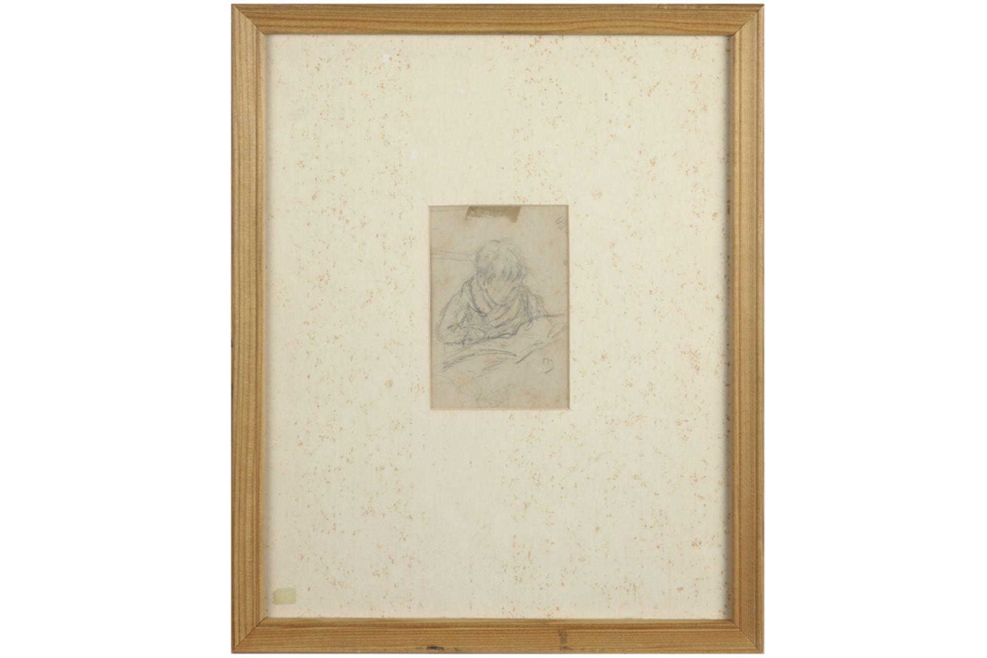 nine 20th Cent. Belgian drawings - with the monogram of Maurice Dupuis || DUPUIS MAURICE, - Bild 8 aus 11