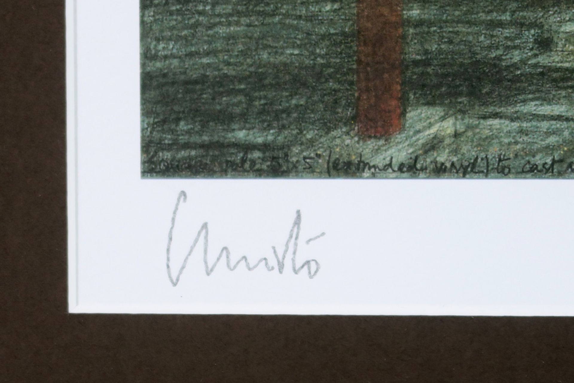 Christo signed print in colours of his project "The Gates, New York" || CHRISTO (1935 - 2020) - Image 3 of 3