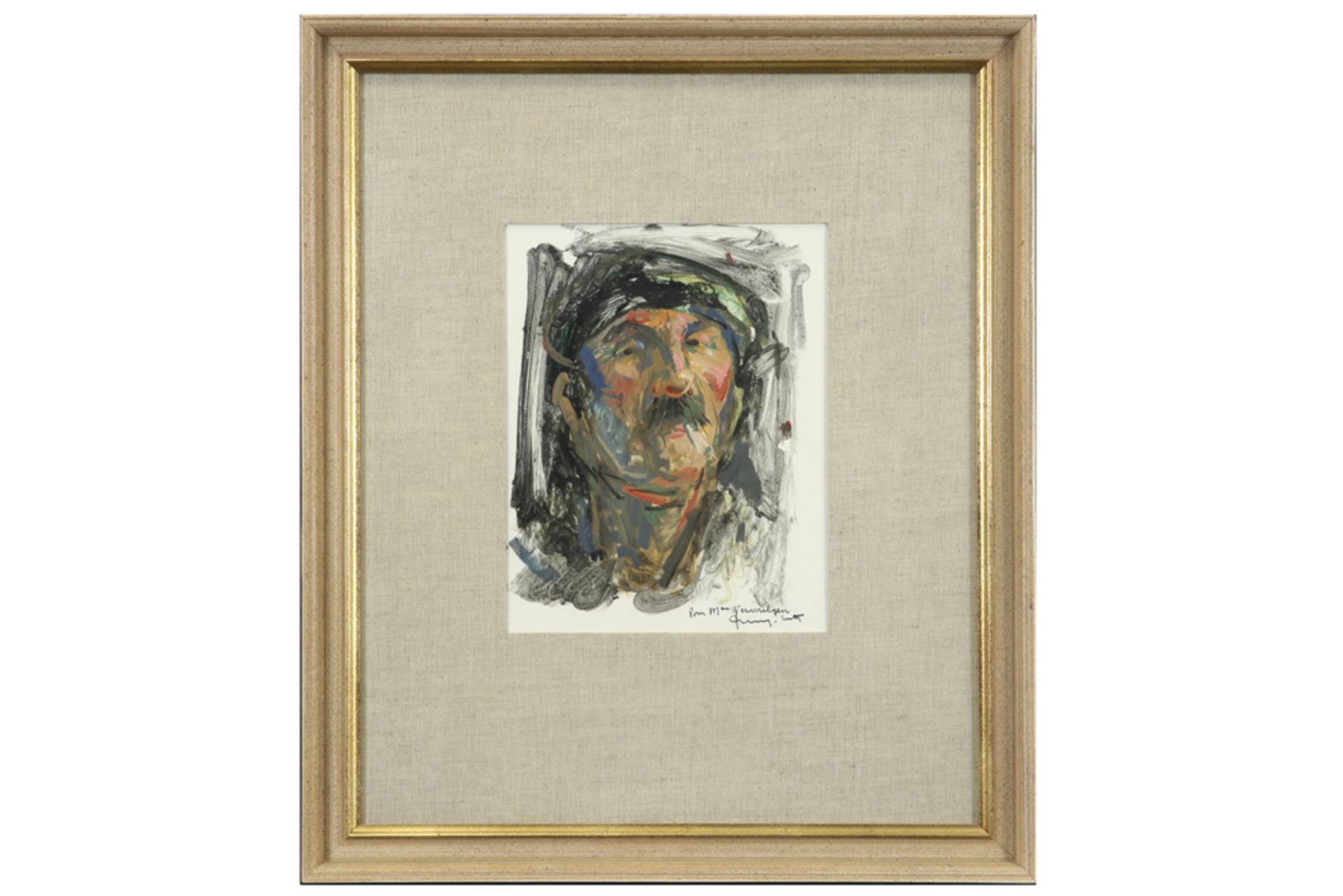 five 20th Cent. French paintings signed François Mangelatte || MANGELATTE FRANÇOIS (1920 - 2009) ( - Image 4 of 7