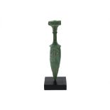 Ancient Orient dagger in bronze with a beautiful patina || OUDE OOSTEN - ca 1200 tot 800 BC dolk
