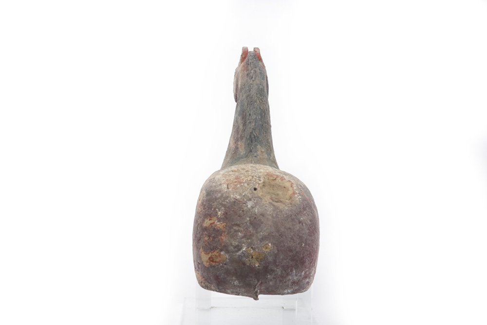 Chinese Han period tomb figure in the shape of a horse in earthenware with thermoluminescence - Image 3 of 5