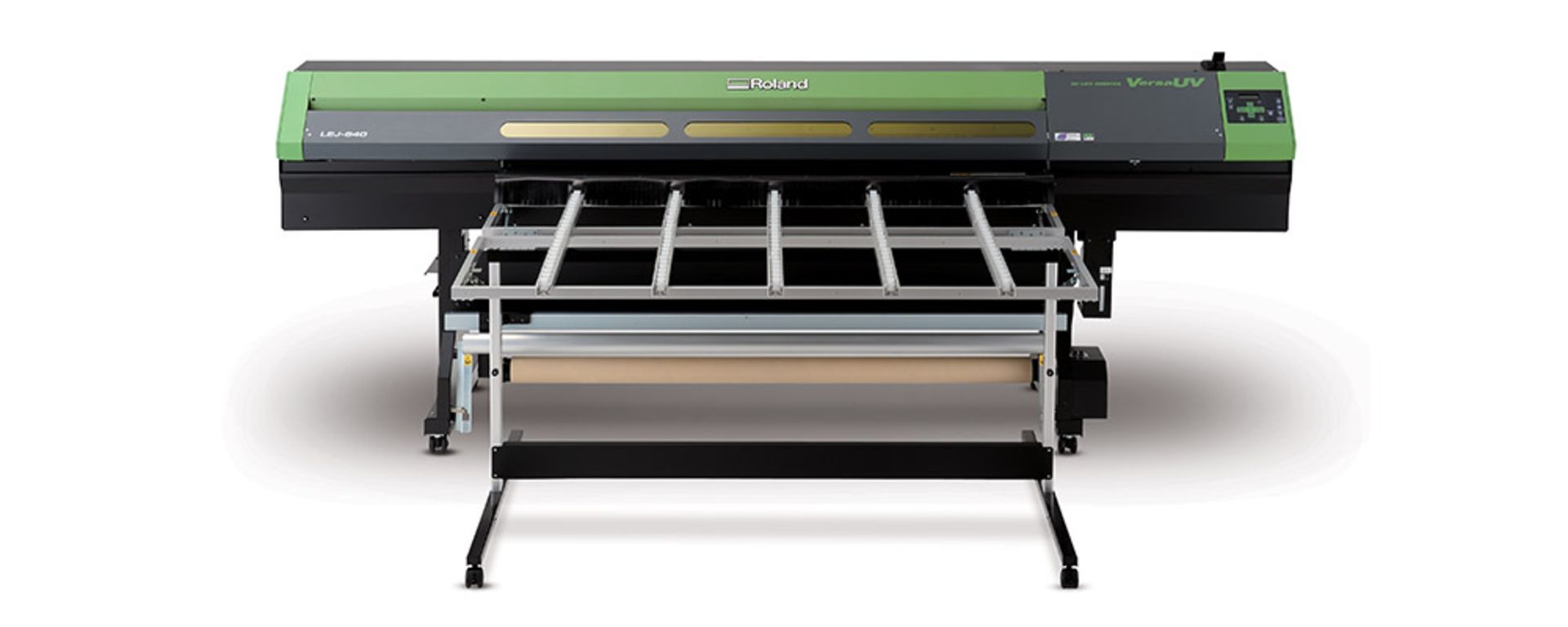 ROLAND LEJ-640 HYBRID ROLL TO ROLL AND FLATBED UV PRINTER WITH REMOVABLE TABLES (R10) - Image 4 of 4