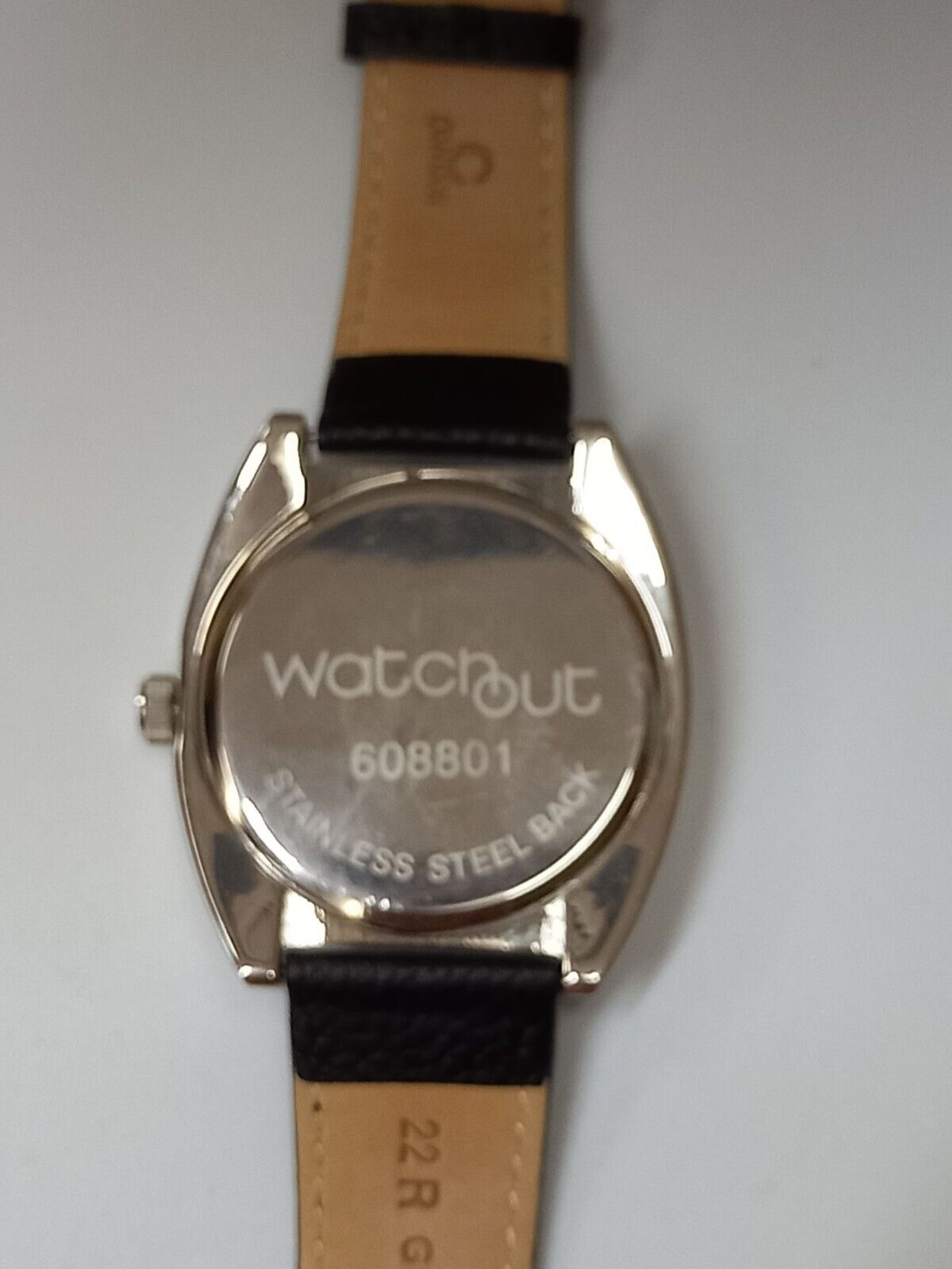 WATCHOUT LADIES WATCH/BLACK/SILVER - Image 4 of 5