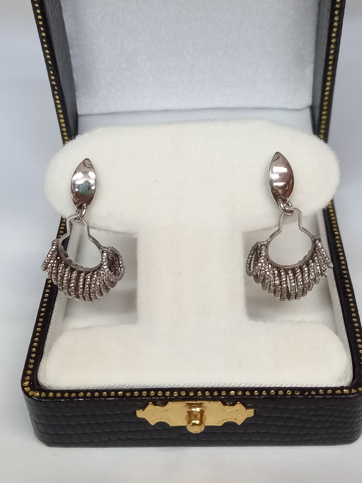 SILVER DROP EARRINGS