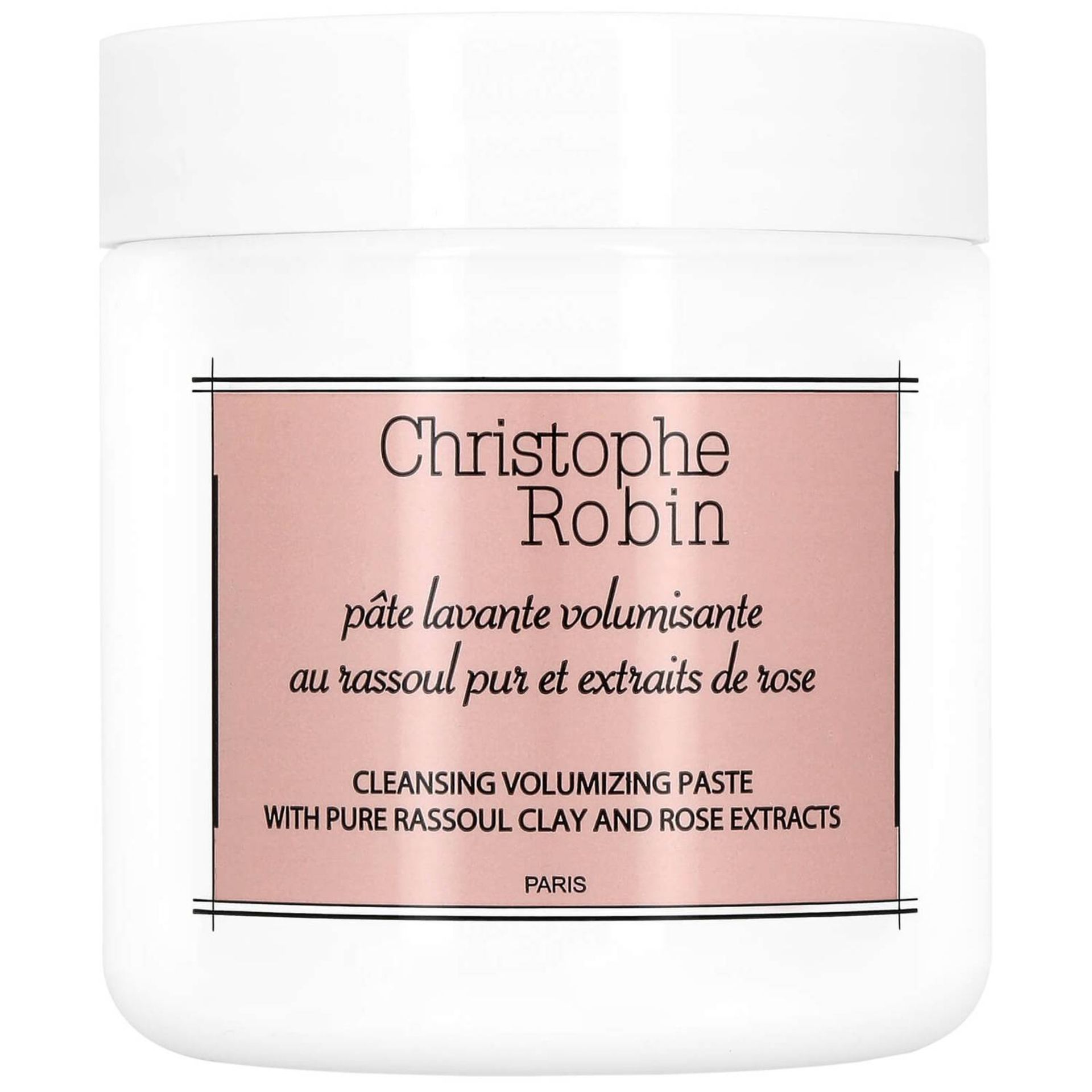 980 X CHRISTOPHE ROBIN CLEANSING VOLUMISING PASTE RASSOUL CLAY AND ROSE EXTRACTS 12ML RRP£2940