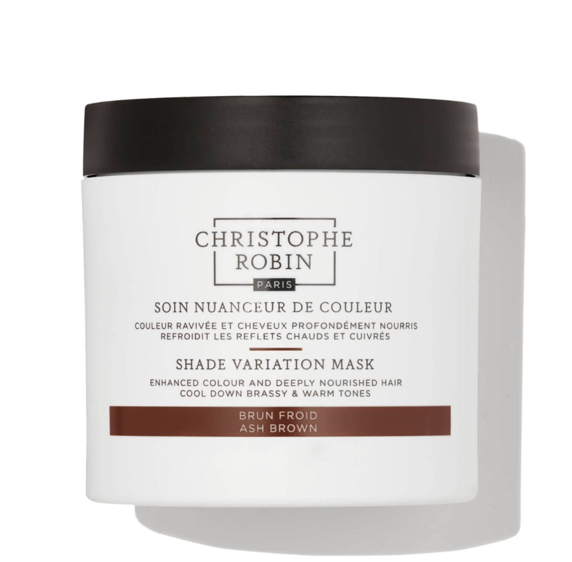 12 X CHRISTOPHE ROBIN  SHADE VARIATION MASK ASH BROWN 1000ML RRP£1740