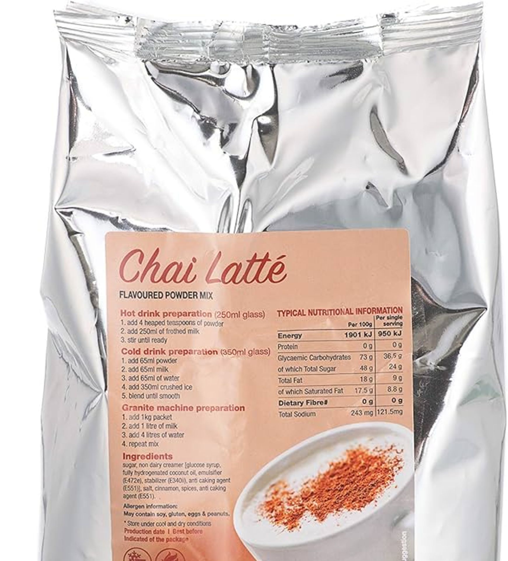 31 X PACKS OF CHILLA CHAI 340GM