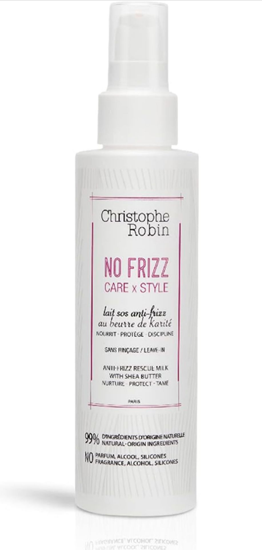 72 X CHRISTOPHE ROBIN ANTI-FRIZZ RESCUE MILK WITH SHEA BUTTER 150ML RRP £2160