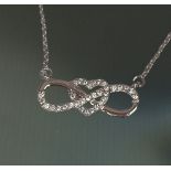 SILVER INFINITY HEART PENDANT