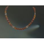 BALTIC KNOTTED AMBER NECKLACE