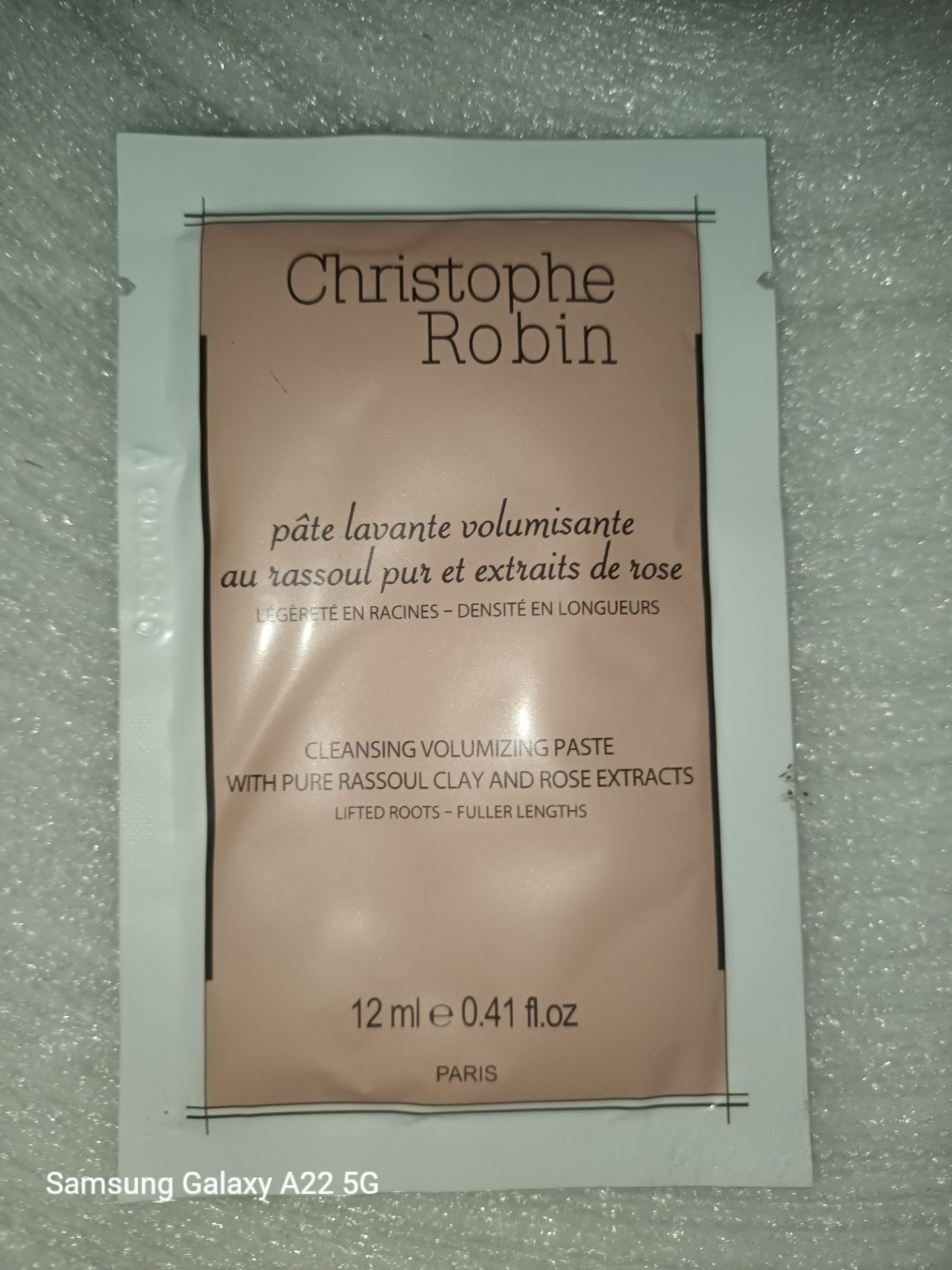 1000 X 12ML CRISTOPHE ROBIN CLEANSING VOLUMISING PASTE WITH PURE RASSOUL CLAY AND ROSE EXTRACTS - Image 2 of 2