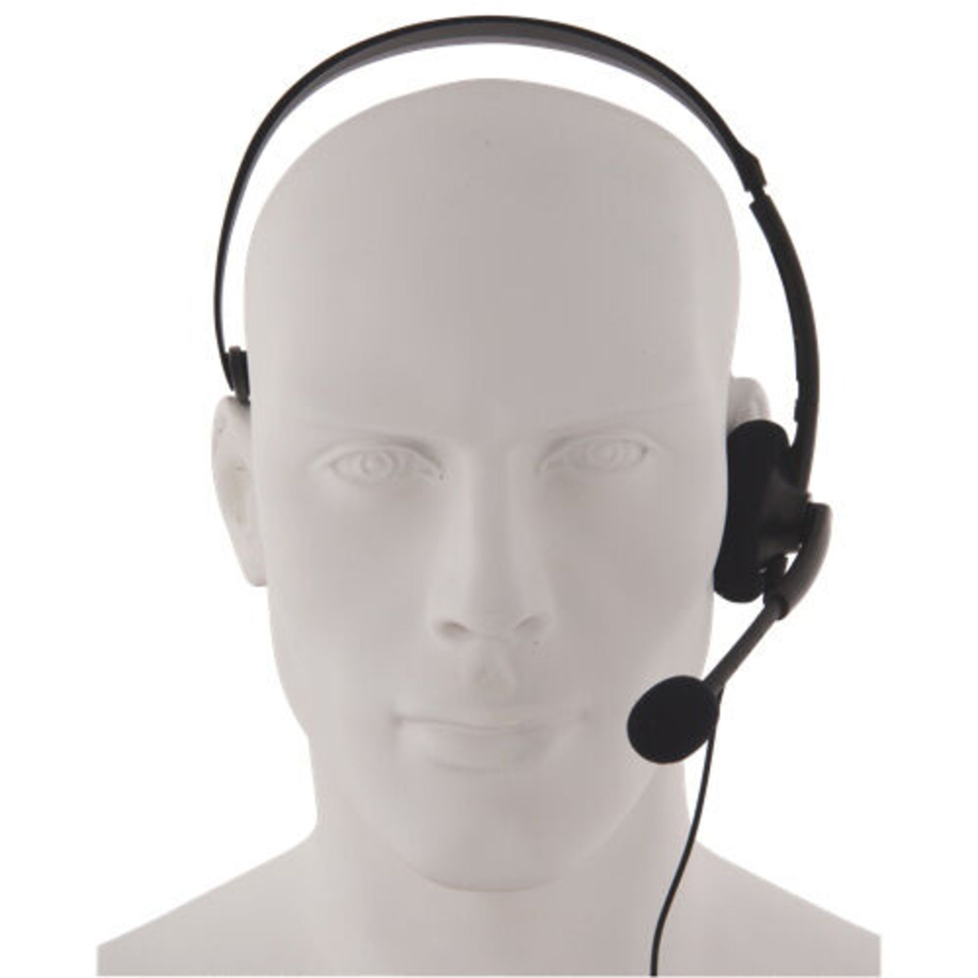 JOBLOT 100 X NEW OFFICIAL XBOX 360 LIVE ONLINE CHAT HEADSET WITH MIC GAMING HEADPHONES 2.5MM AUX - Image 2 of 6