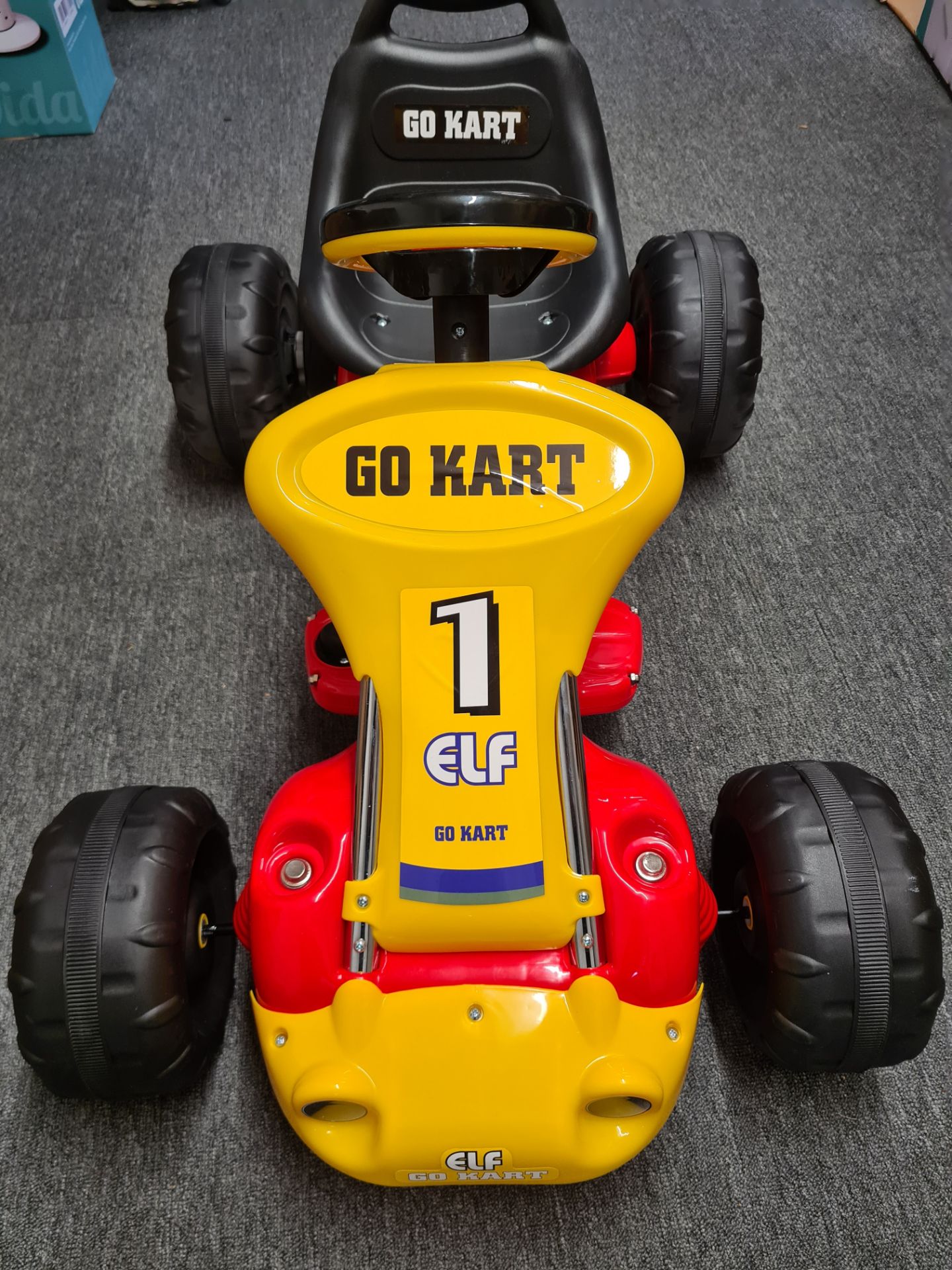 15 X ELECTRIC 6V RIDE ON GO KART - RED / YELLOW £2250- BRAND NEW FOR KIDS - Image 2 of 10