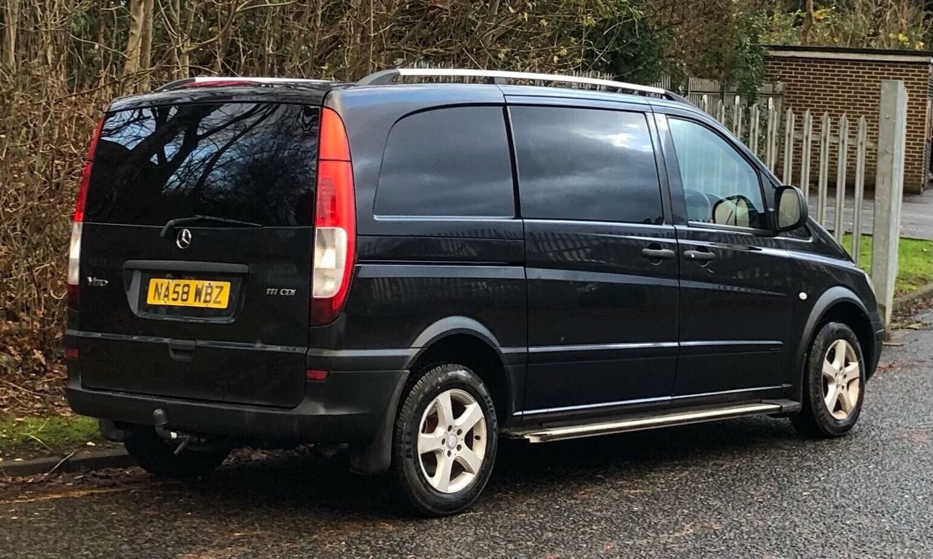 VERSATILE 2008/58 MERCEDES VITO 111 CDI: TAILGATE, PARKING SENSORS - NO VAT ON HAMMER - Image 8 of 14