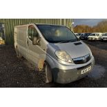 NIPPY PERFORMER: 115 BHP VAUXHALL VIVARO, HONEST WORK VAN - (NO VAT ON HAMMER)