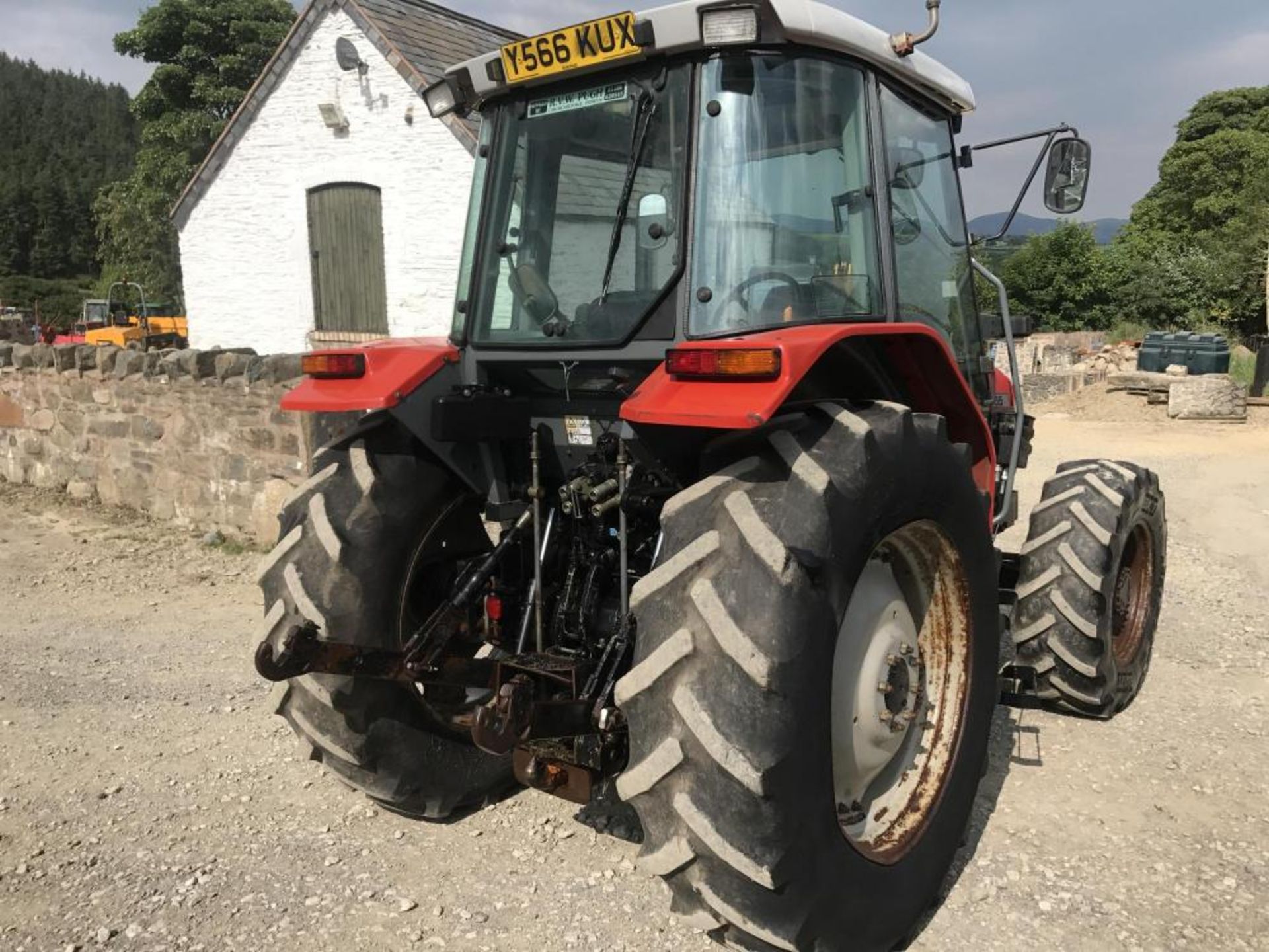 2001 MASSEY FERGUSON 4255 TRACTOR 4WD Y REG V5 3950 HOURS - Image 7 of 10