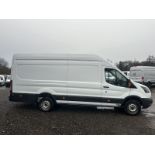 106K MILES - 2018 FORD TRANSIT JUMBO: CYLINDER 2 MISFIRE - MOT NOV 2024 - NO VAT ON HAMMER