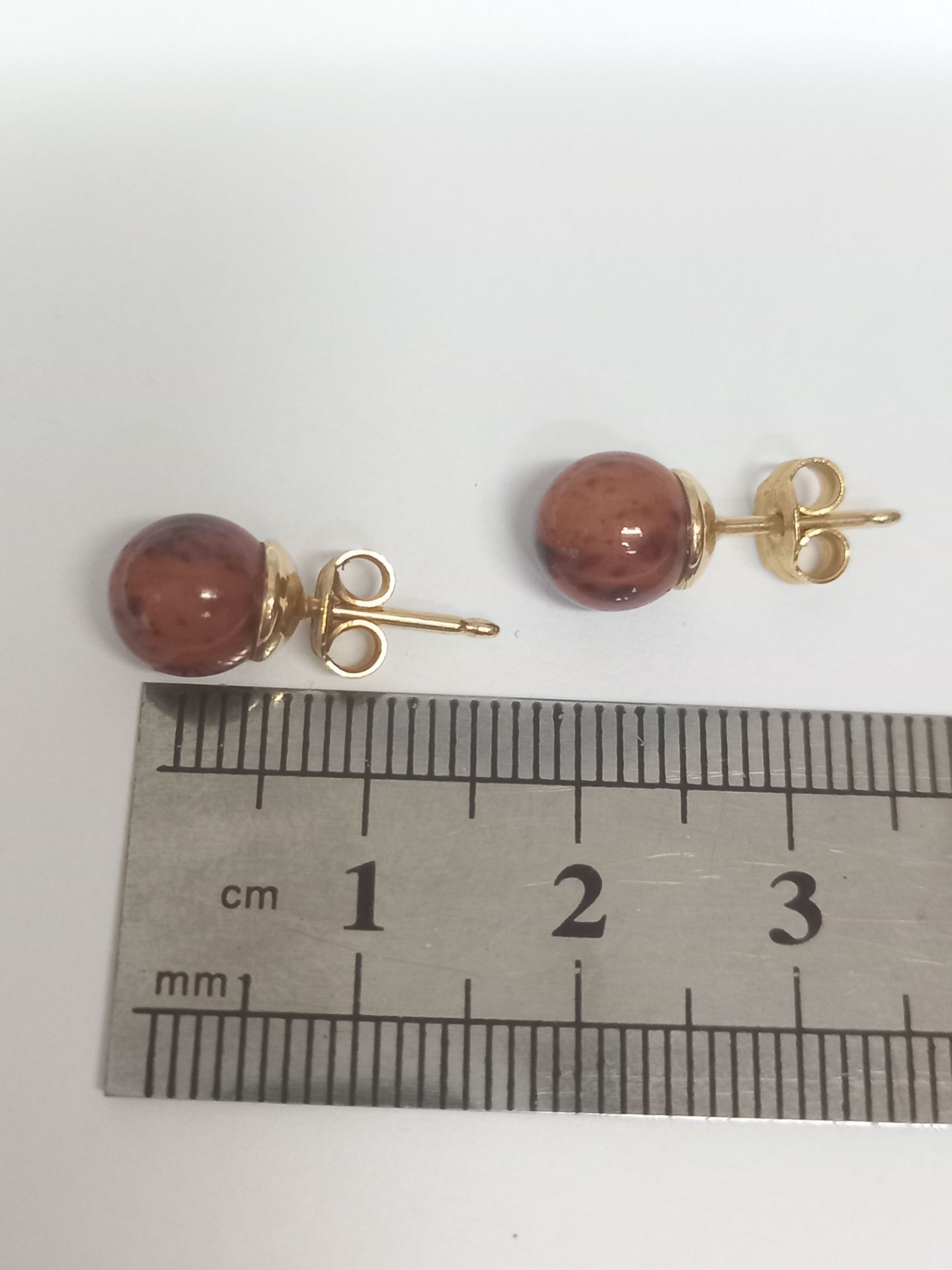 BALTIC AMBER EARRING STUD - Image 5 of 5