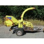 JENSEN A530 WOOD CHIPPER: TOWABLE TIMBER SHREDDER