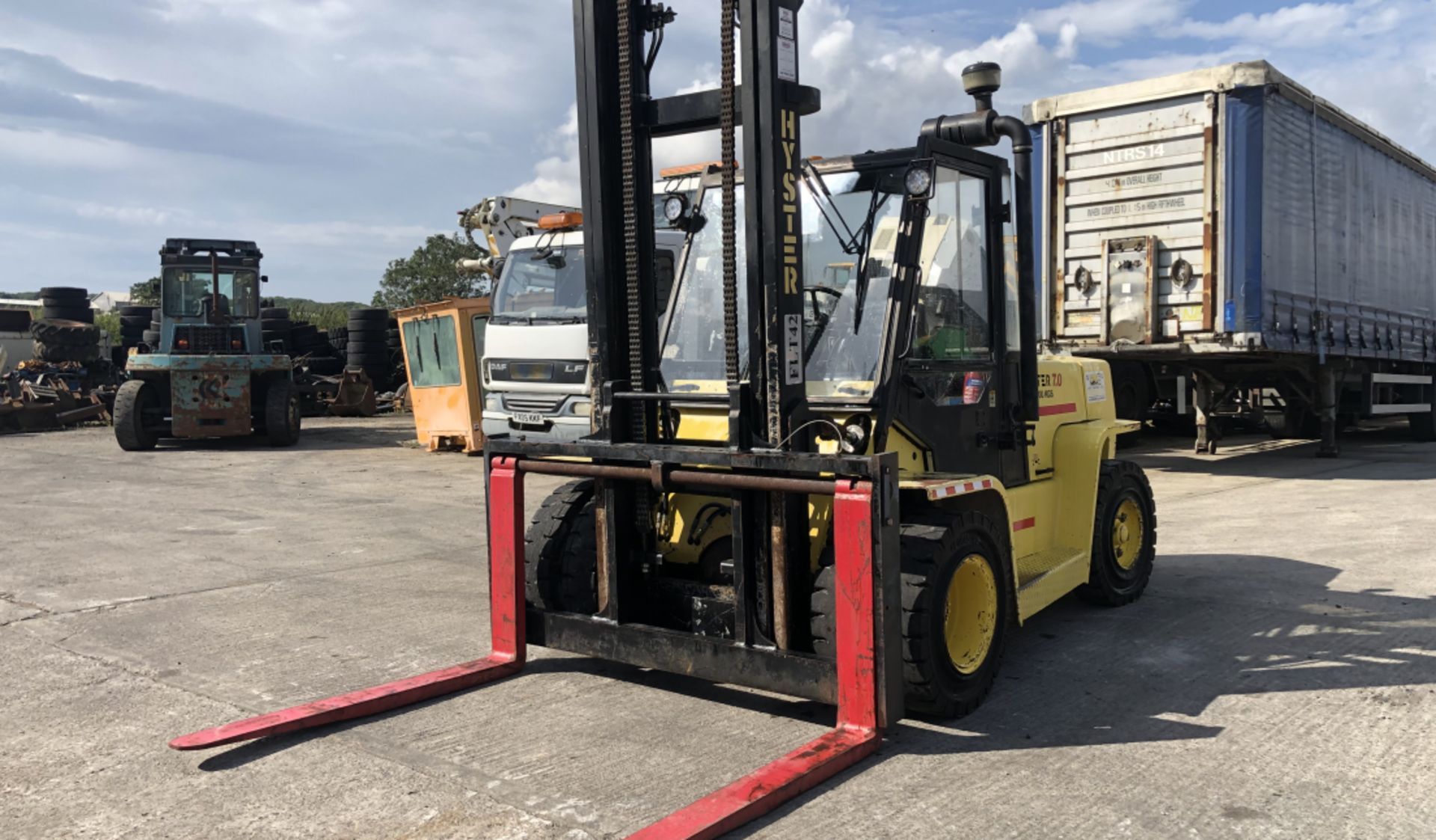 HYSTER H7.00 XL DIESEL 7 TON FORKLIFT - Image 3 of 16