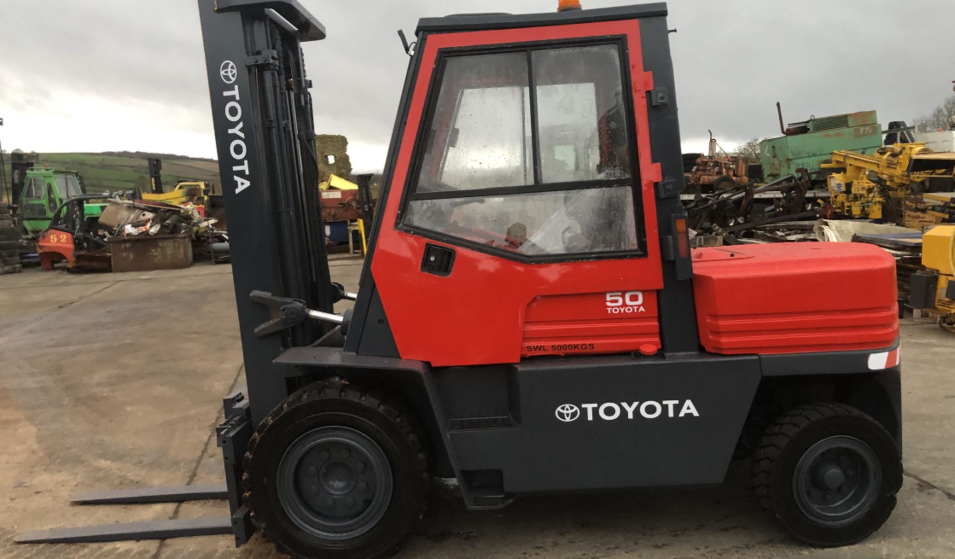 TOYOTA FD50 ,5 TON DIESEL FORKLIFT