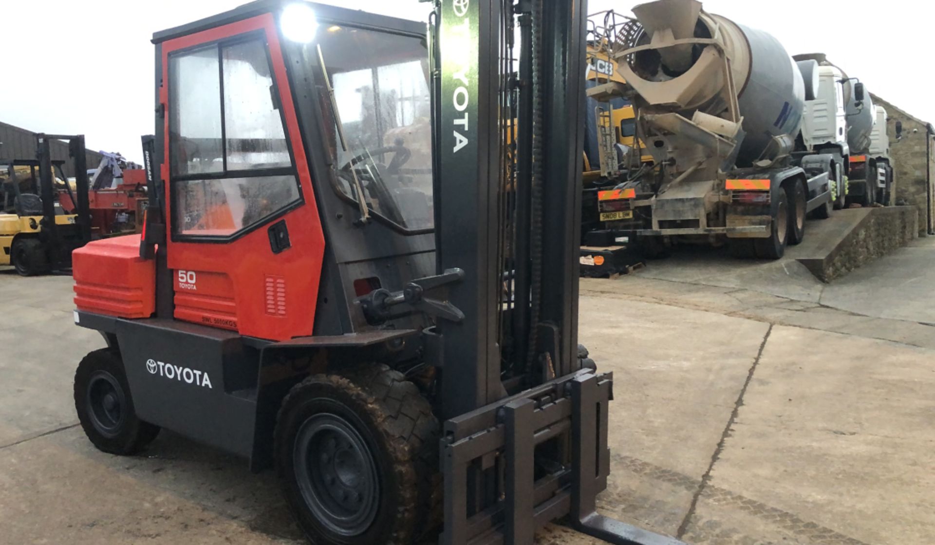 TOYOTA FD50 ,5 TON DIESEL FORKLIFT - Image 7 of 8