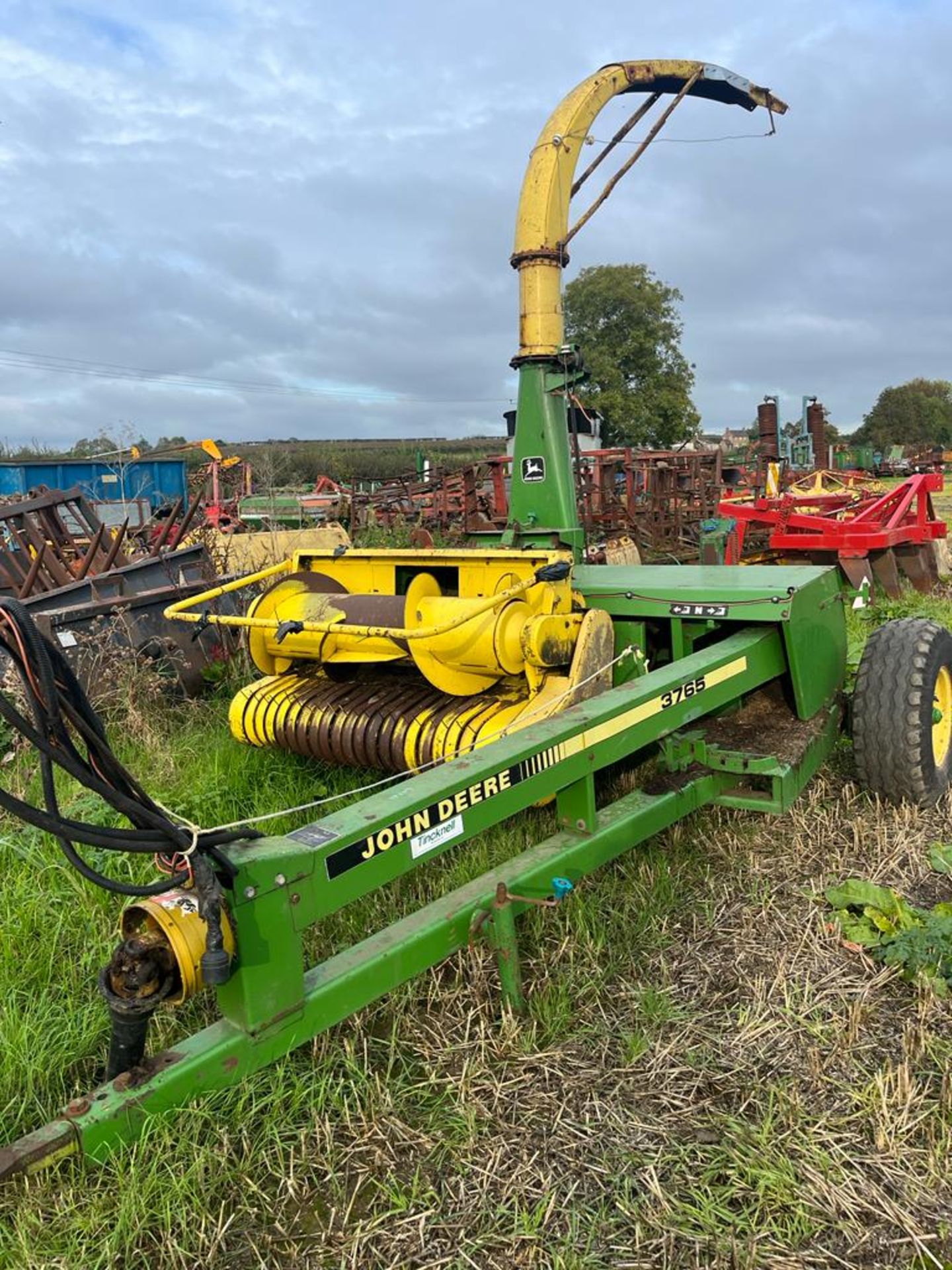 JOHN DEERE 3675 TRAILED FORAGER - Image 2 of 3