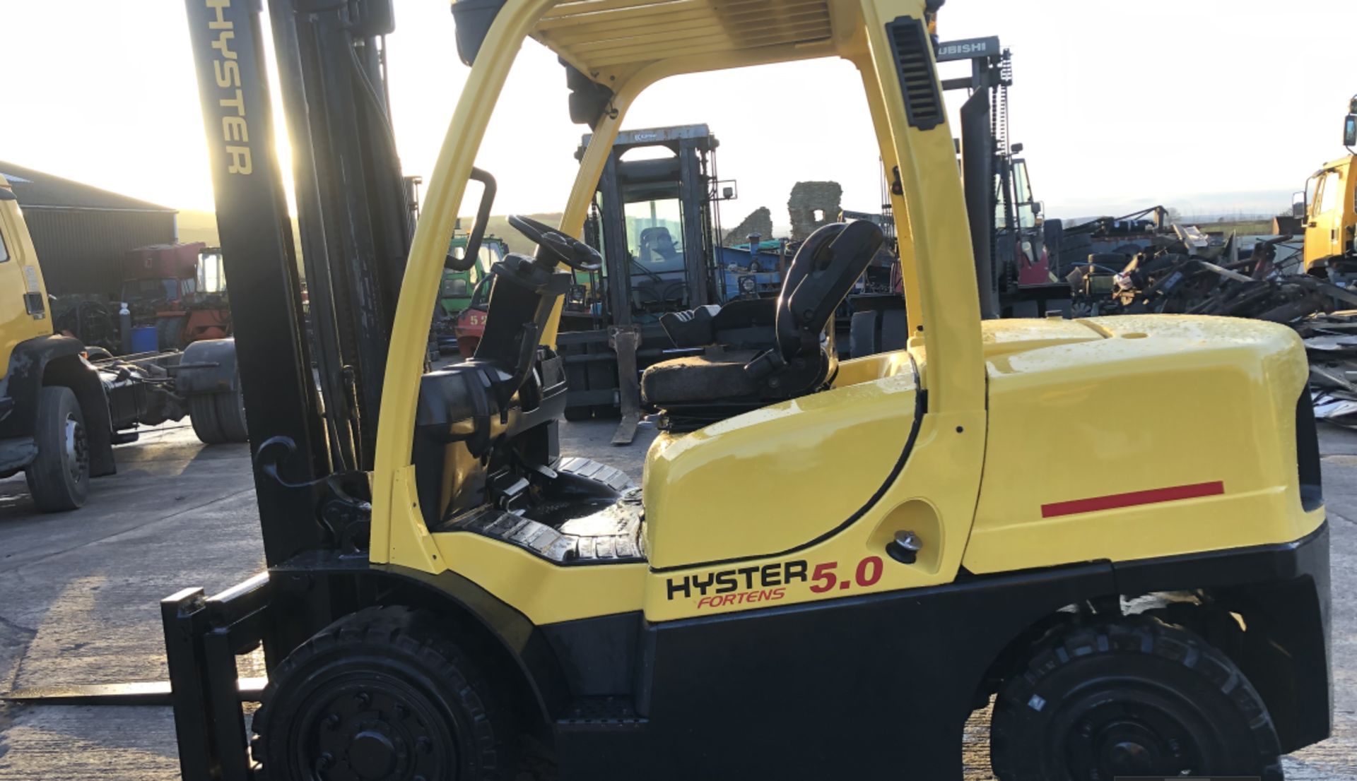 HYSTER H5.0 FT FORTEN 5 TON DIESEL FORKLIFT - Image 10 of 11