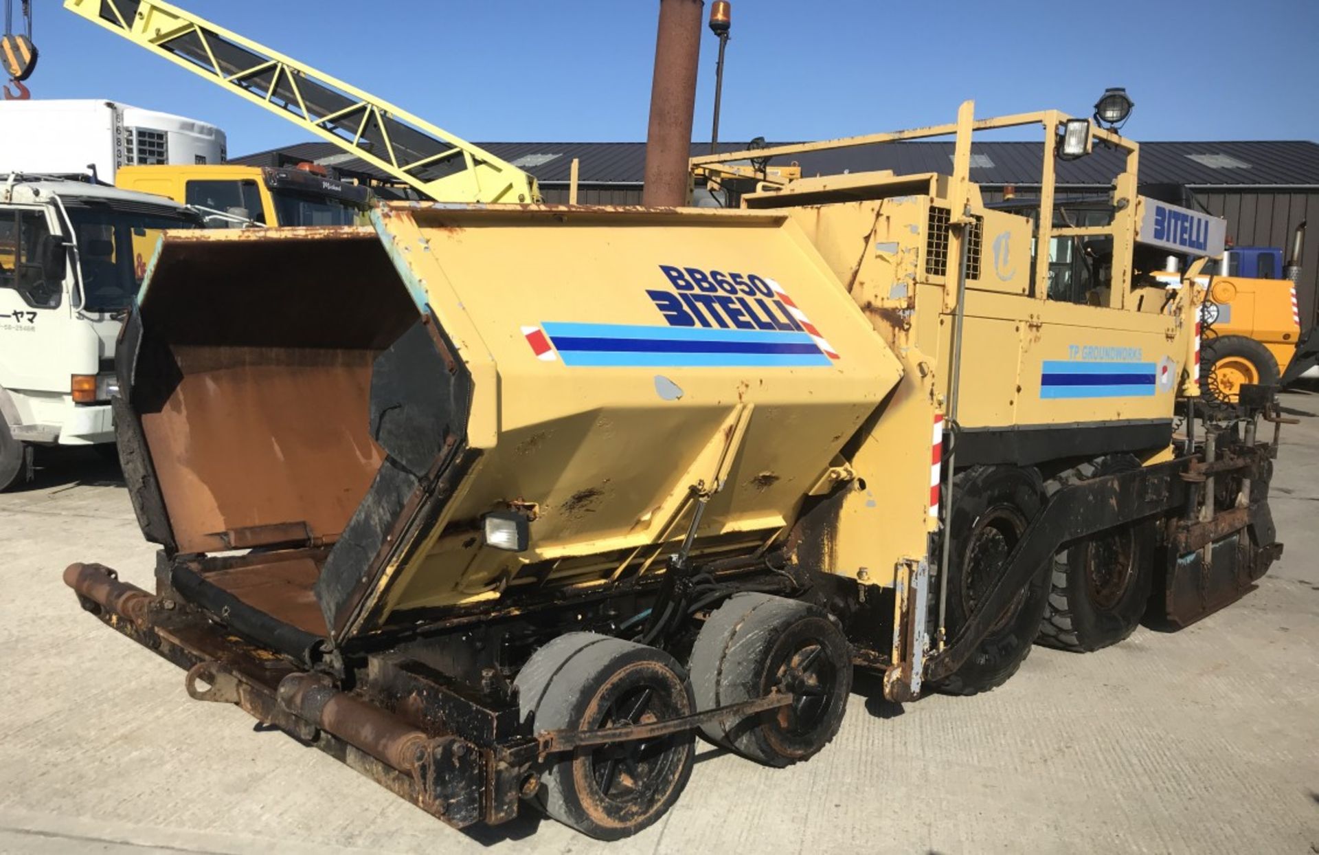 BITELLI BB670 ASPHALT TARMAC PAVER