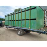 ALUMINIUM STOCK CONTAINER SHEEP DECKS