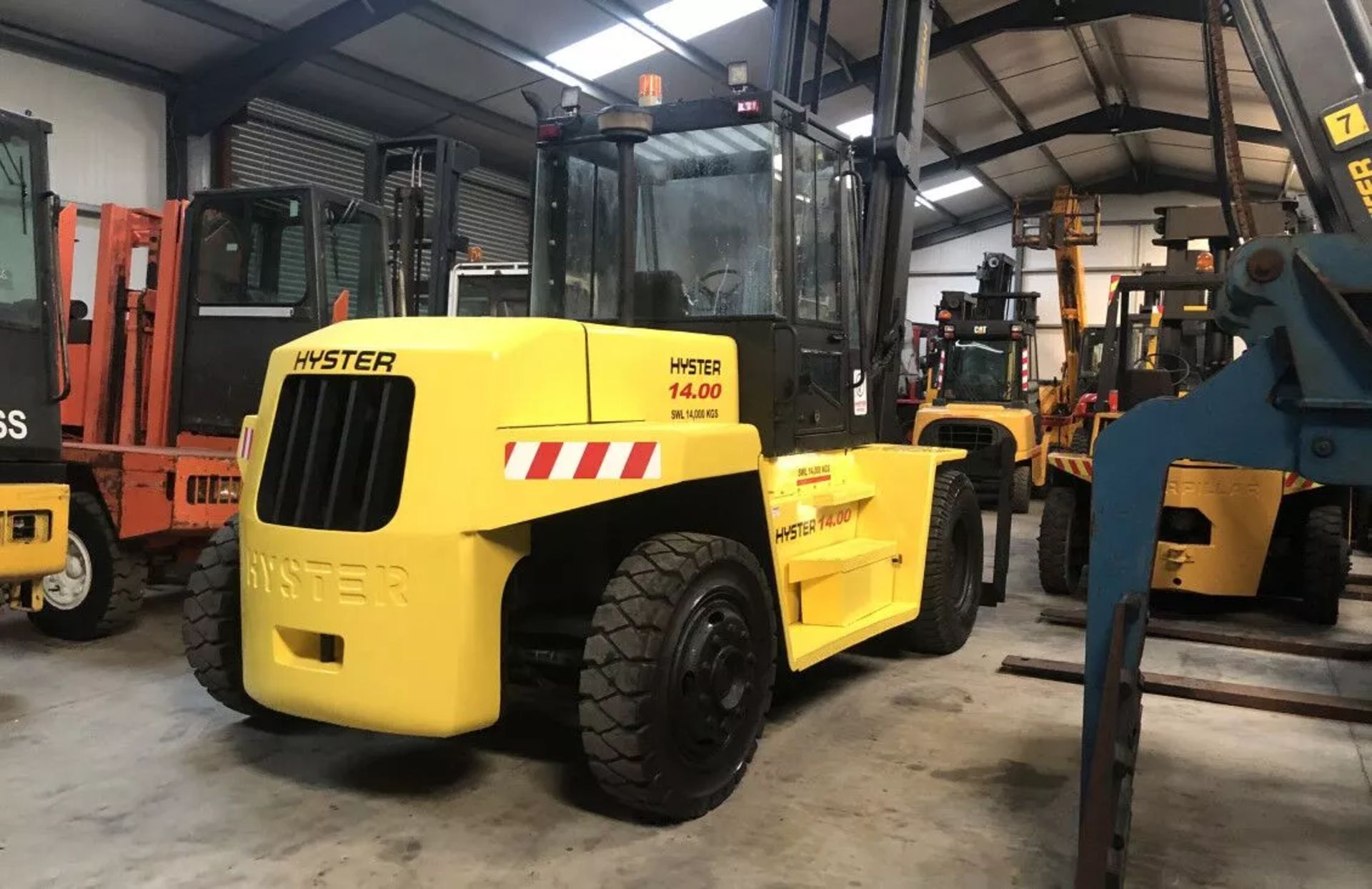 HYSTER H14.00XL DIESEL FORKLIFT - Image 10 of 15