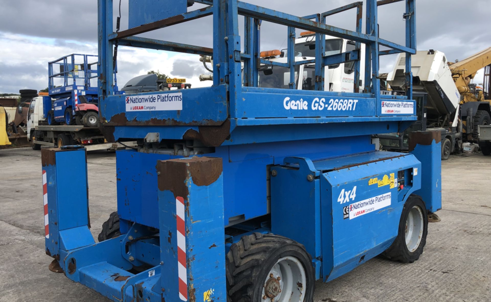 GENIE GS 2668 RT 4×4 SCISSOR LIFT | 10M LIFT - Image 5 of 15