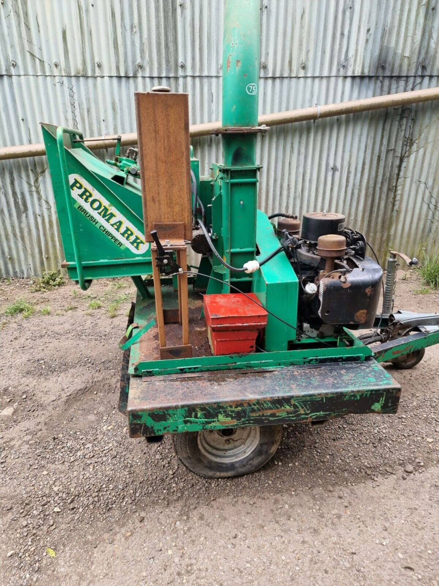 20HP PETROL WOOD CHIPPER - Image 3 of 7